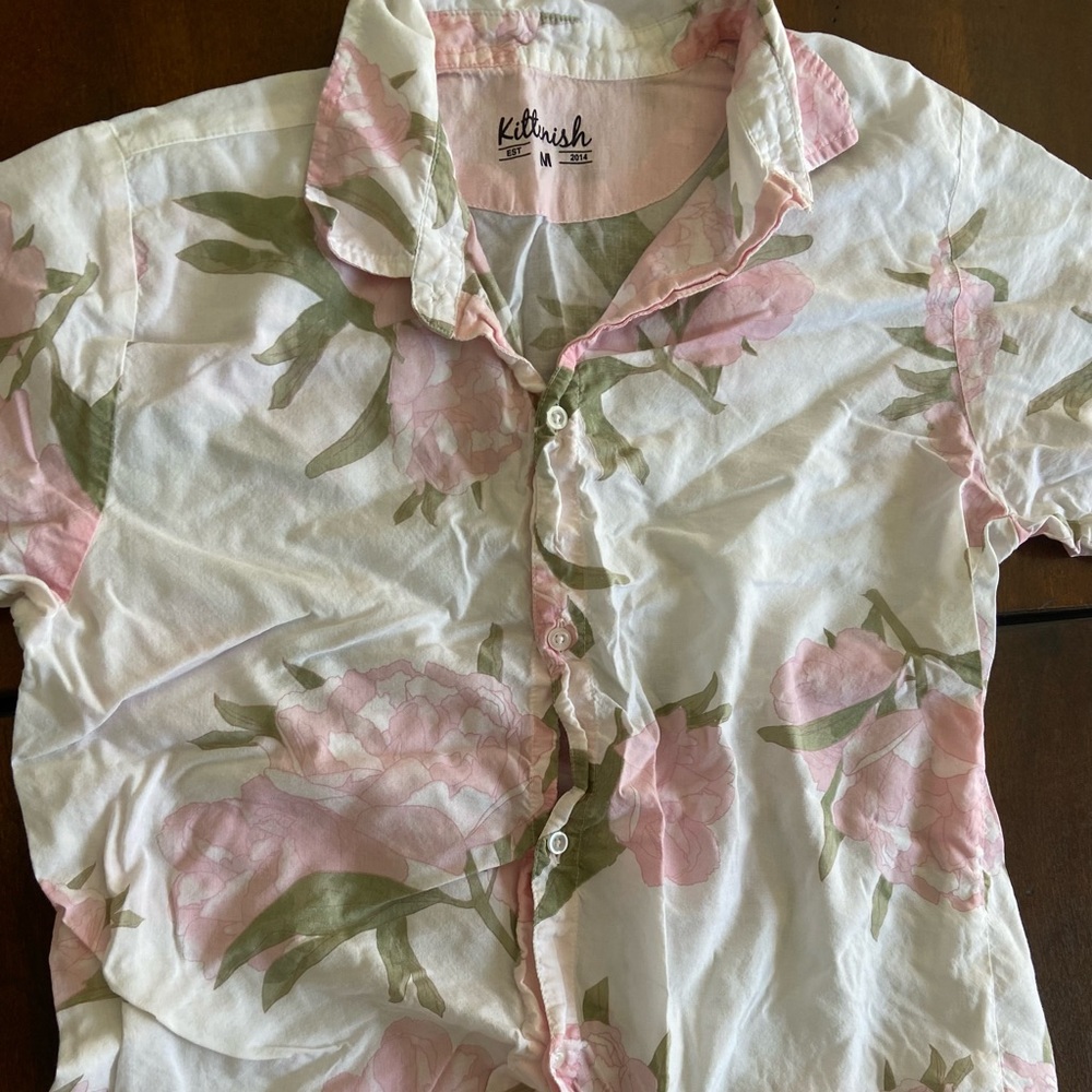 Kittenish by Jesse James Decker Floral Button PJs